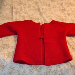 Cozy Red Kids Jacket